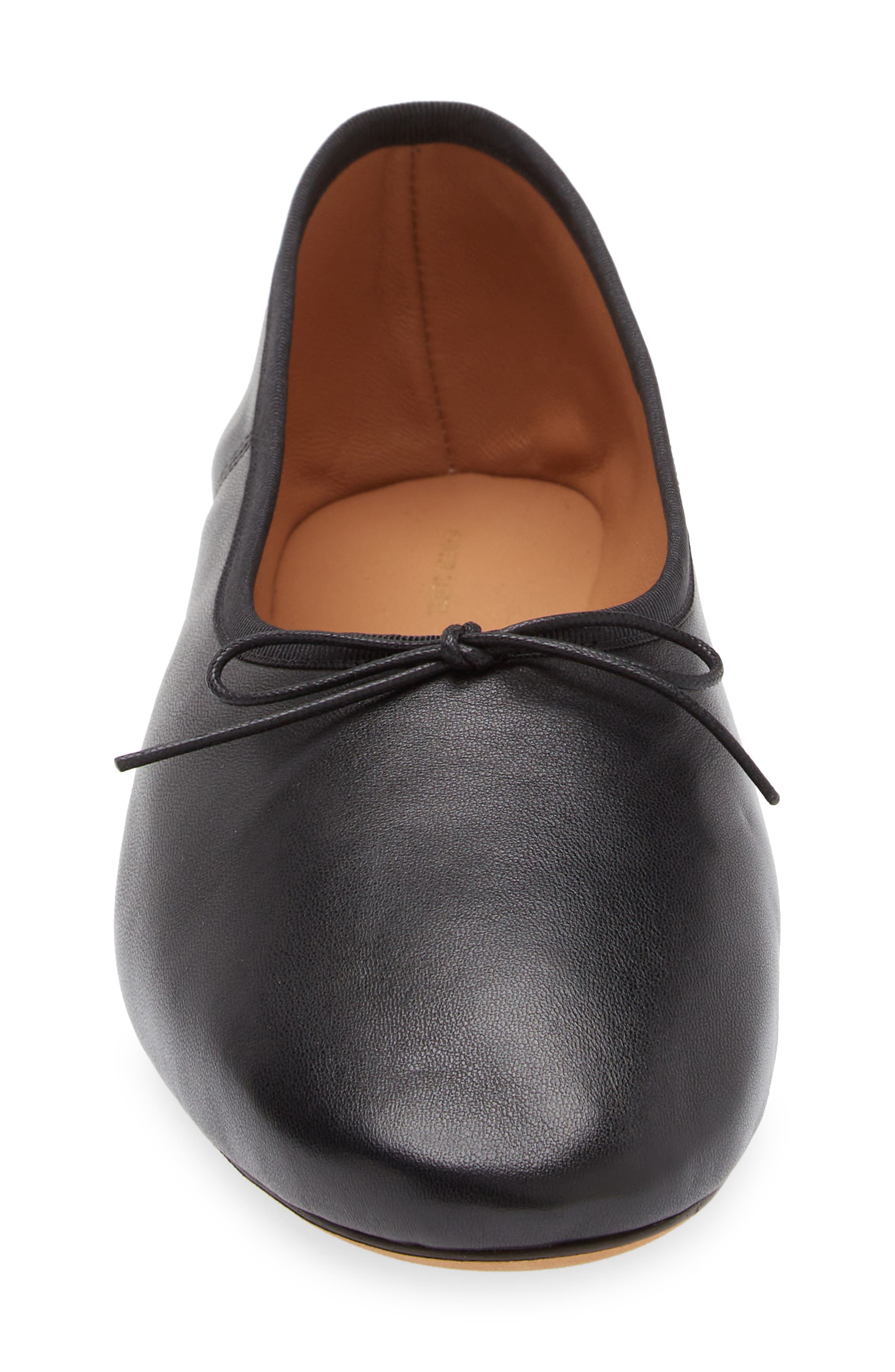 Mansur Gavriel Dream Ballerina Flat, Alternate, color, Black/ Black