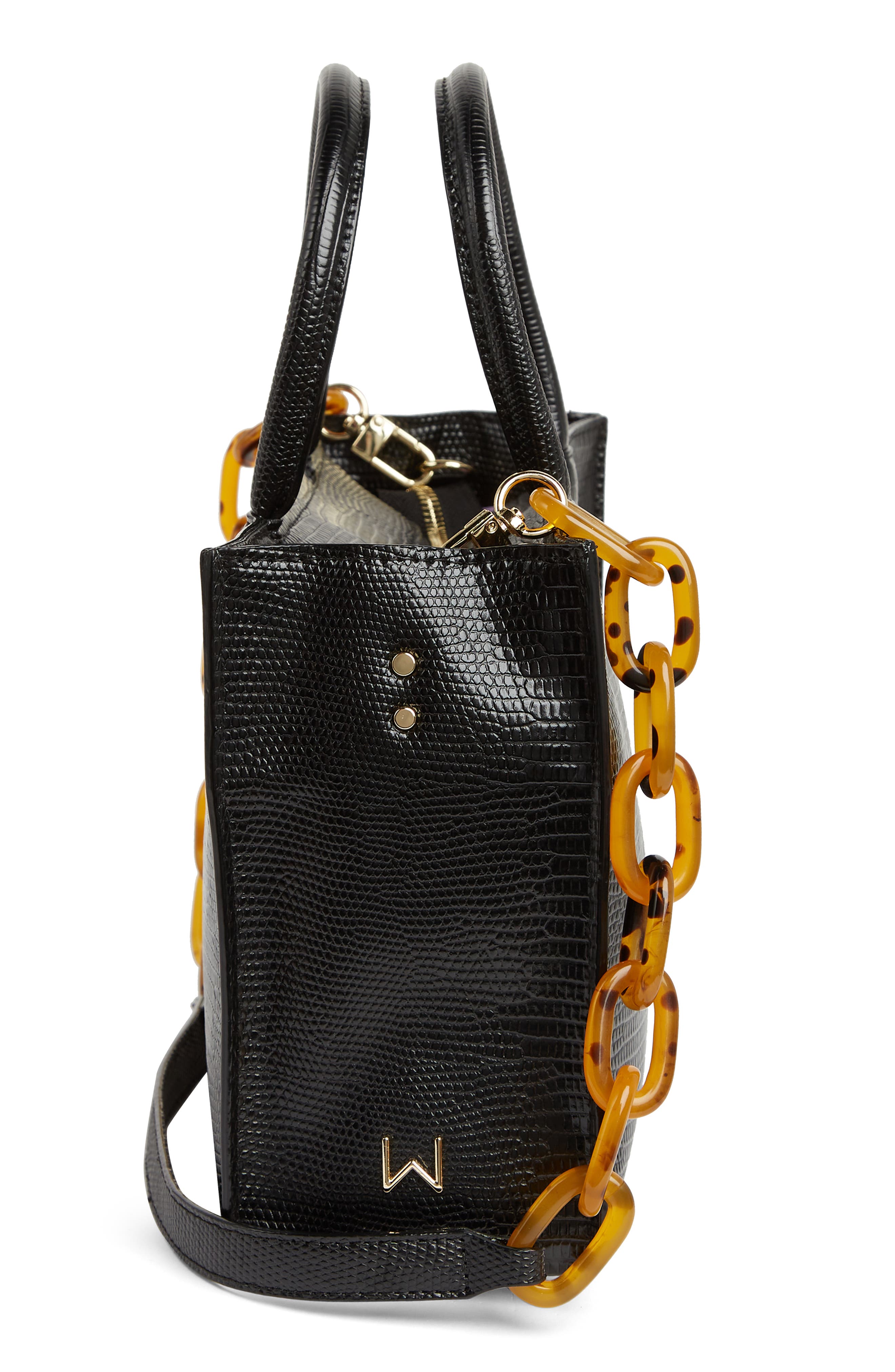 HOUSE OF WANT We Gram Vegan Leather Small Tote, Alternate, color, 