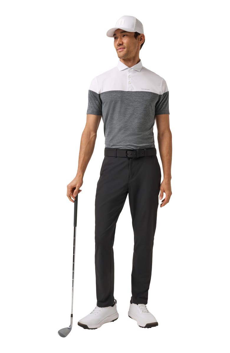TravisMathew Heater Pro Colorblock Performance Polo, Alternate, color,