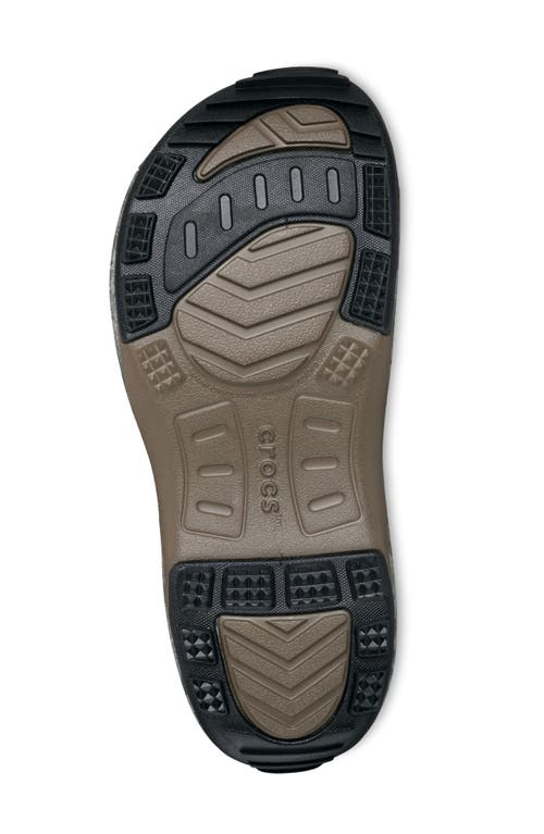 Shop Crocs Gender Inclusive The Quick Trail Low Shoe In Walnut