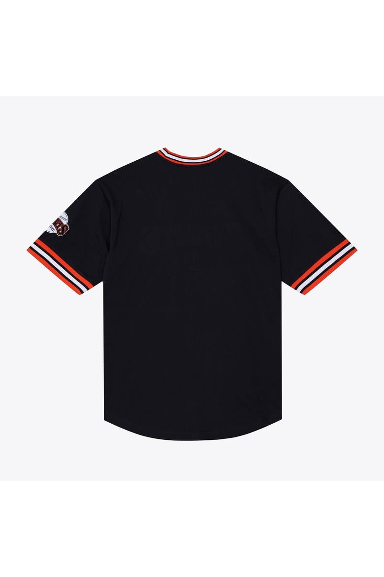 Men's Mitchell & Ness  Black San Francisco Giants Wild Pitch Ringer T-Shirt, Alternate, color, Black