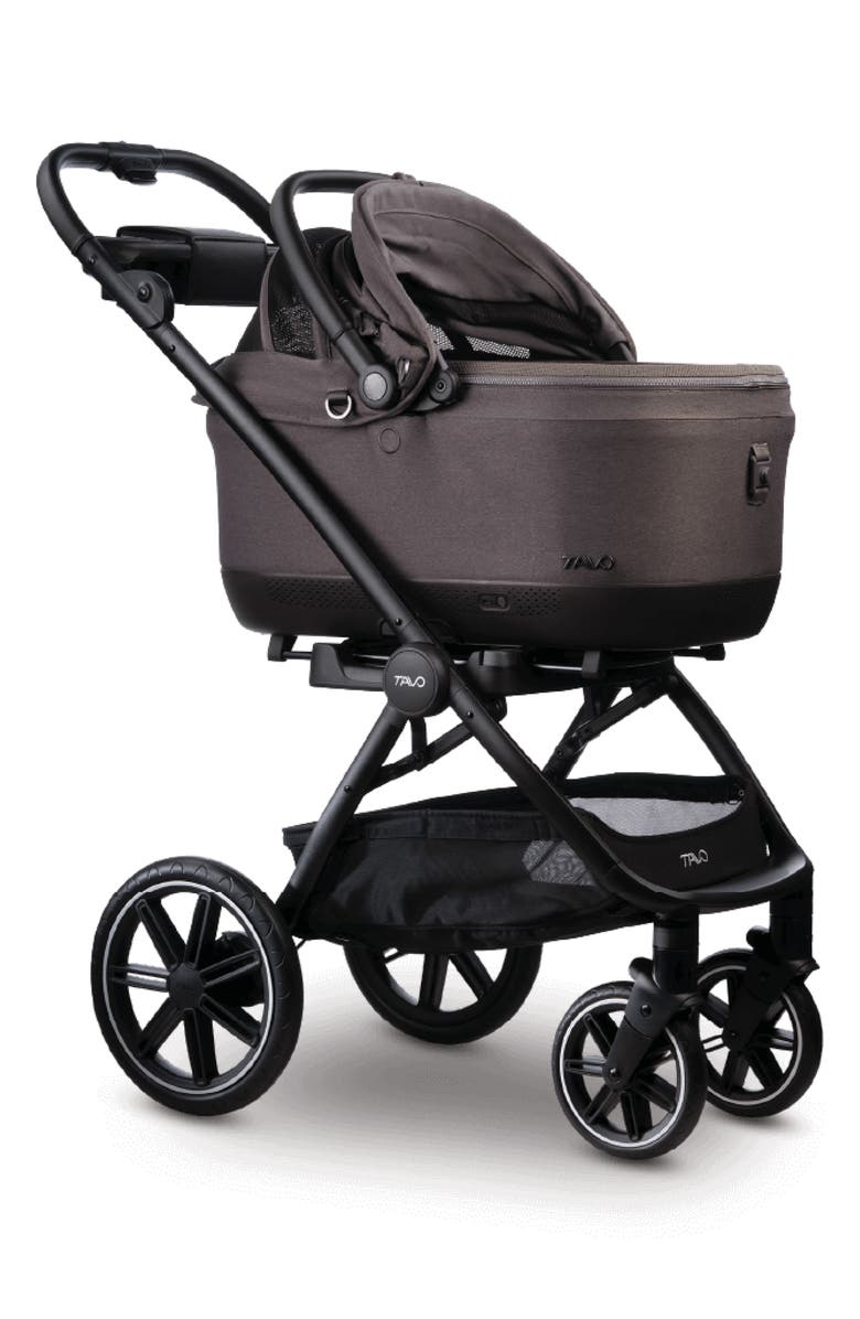 TAVO PETS Maeve<sup>™</sup> iso6X Wind Pet Car Seat & Roscoe<sup>™</sup> Stroller, Alternate, color, Ashen
