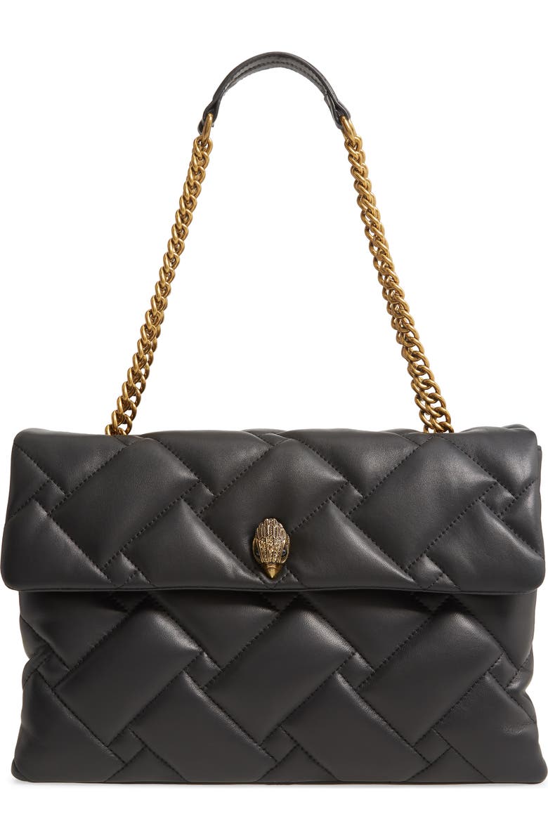 Kurt Geiger London XXL Kensington Soft Quilted Leather Shoulder Bag, Main, color,