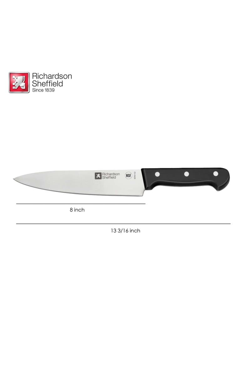 Universal 8-Inch Chef's Knife, Alternate, color, Silver