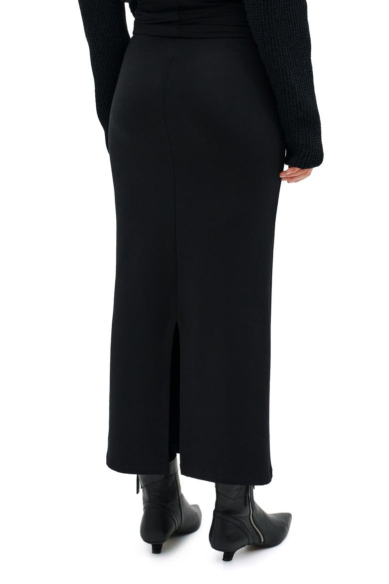 Belmont Midi Skirt, Alternate, color, BLACK