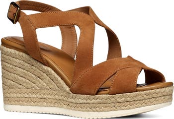 Geox D ISCHIA CORDA - Espadrilles - dark skin/nude