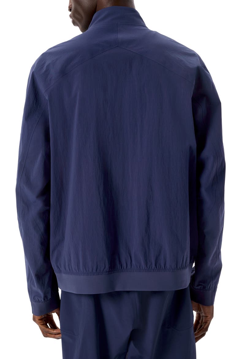 Diode Stretch Nylon Bomber Jacket, Alternate, color, PASSPORT