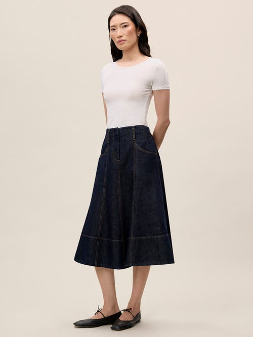 REBECCA TAYLOR REBECCA TAYLOR GABRIELLE DENIM SKIRT