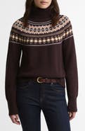 Barbour Darwen Fair Isle Turtleneck Sweater