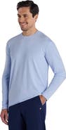 Coolibar Men's Long Sleeve T-Shirt - UPF 50+ Sun Protection - Morada