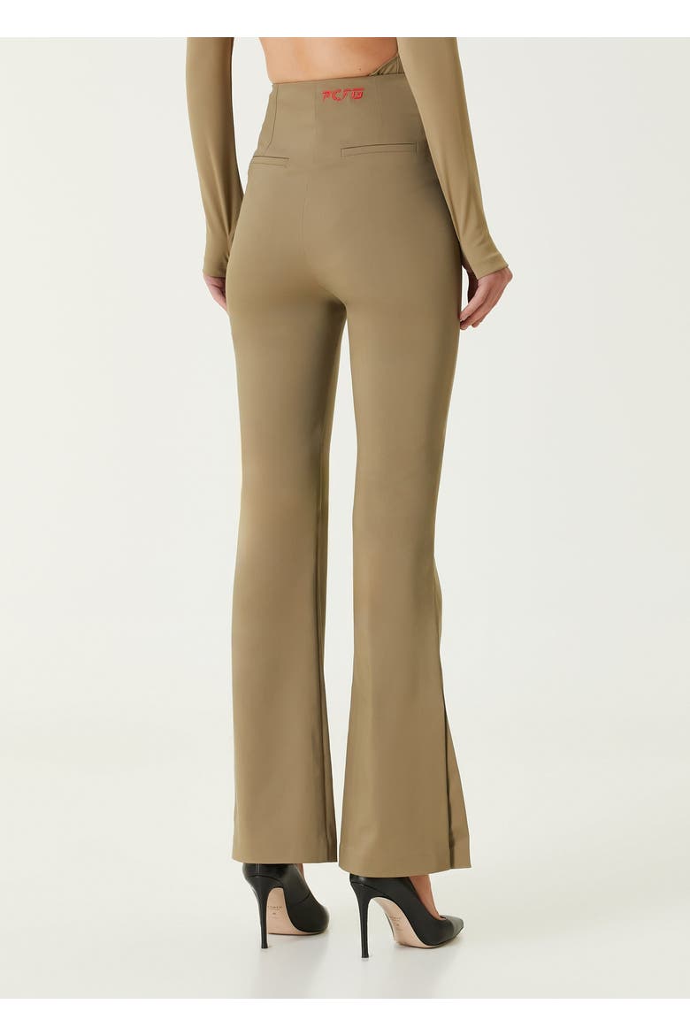 Cotton Flared Skinny Pant, Alternate, color, Leopard