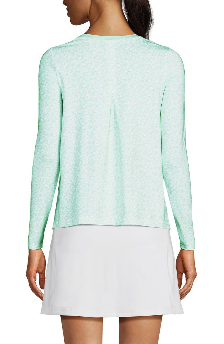 Lands' End Power Performance Long Sleeve Scoopneck Tee, Alternate, color, 