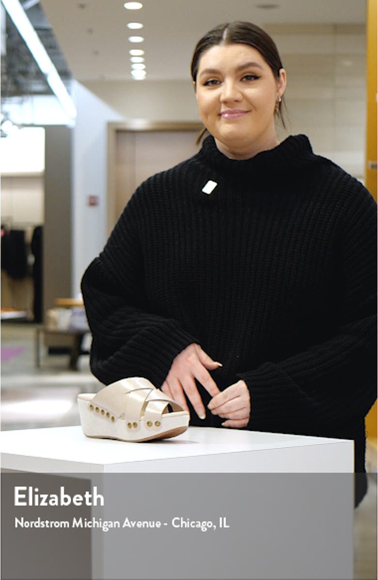 Yuki Platform Wedge Slide Sandal, sales video thumbnail