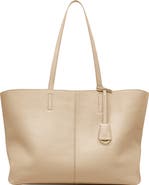 MAISON de SABRÉ Large Leather Zipped Soft Tote