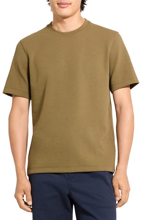 Delroy Double Piqué Crewneck T-Shirt