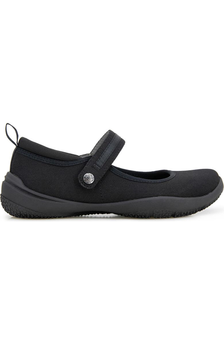 JBU Merry Mary Jane Flat, Alternate, color, Black