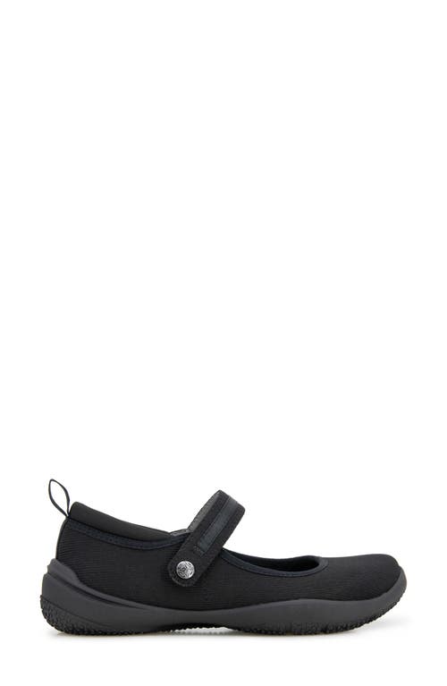 Jbu Women's Summer Mary Jane Flat Shoe In Black