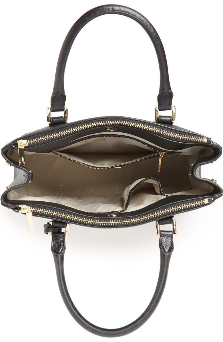 Tory Burch 'Robinson - Mini' Double Zip Tote, Alternate, color,