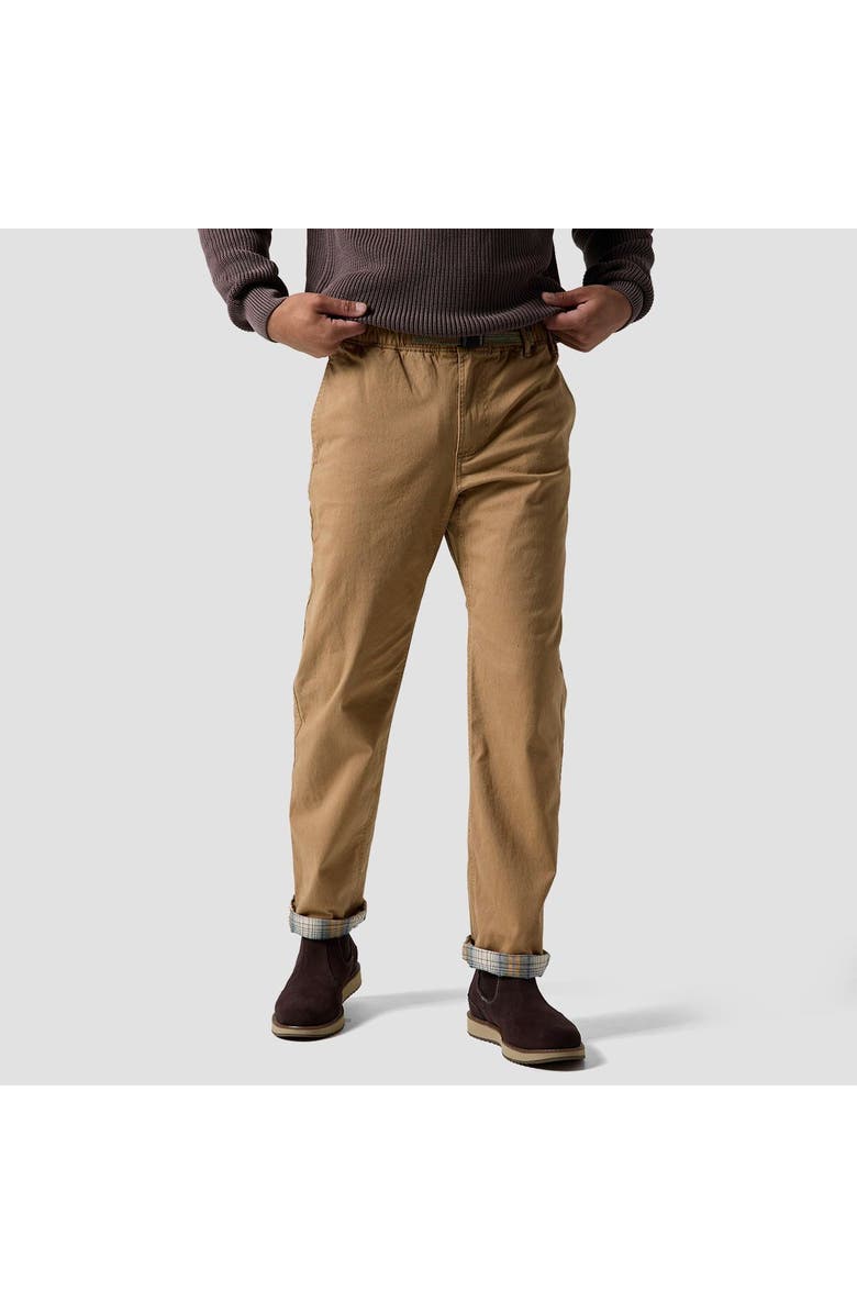 Backcountry Venture Daily Flannel Lined Pant - Men's, Main, color, Bistre