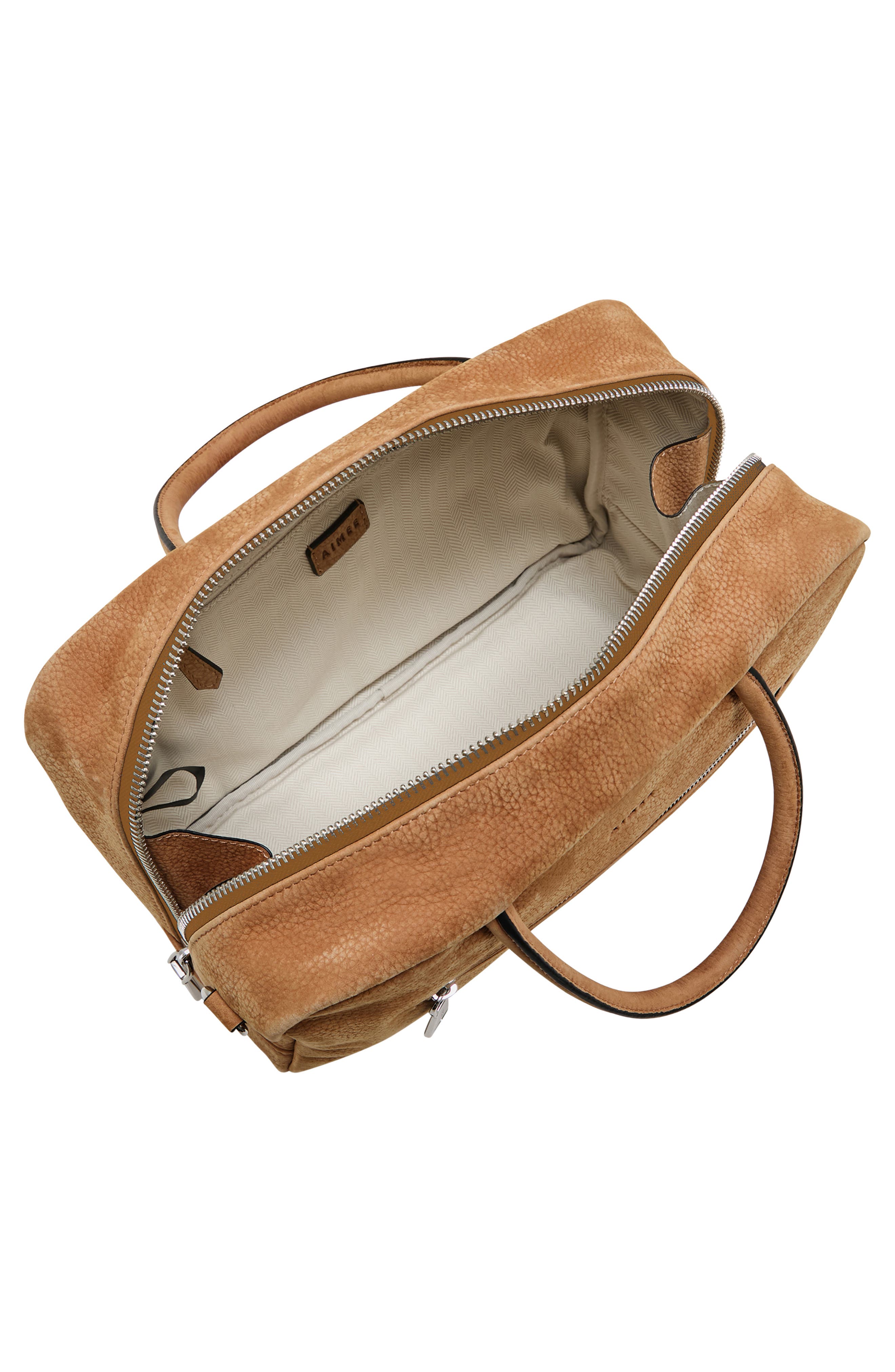 Ritual Leather Satchel, Alternate, color, LATTE NUBUCK