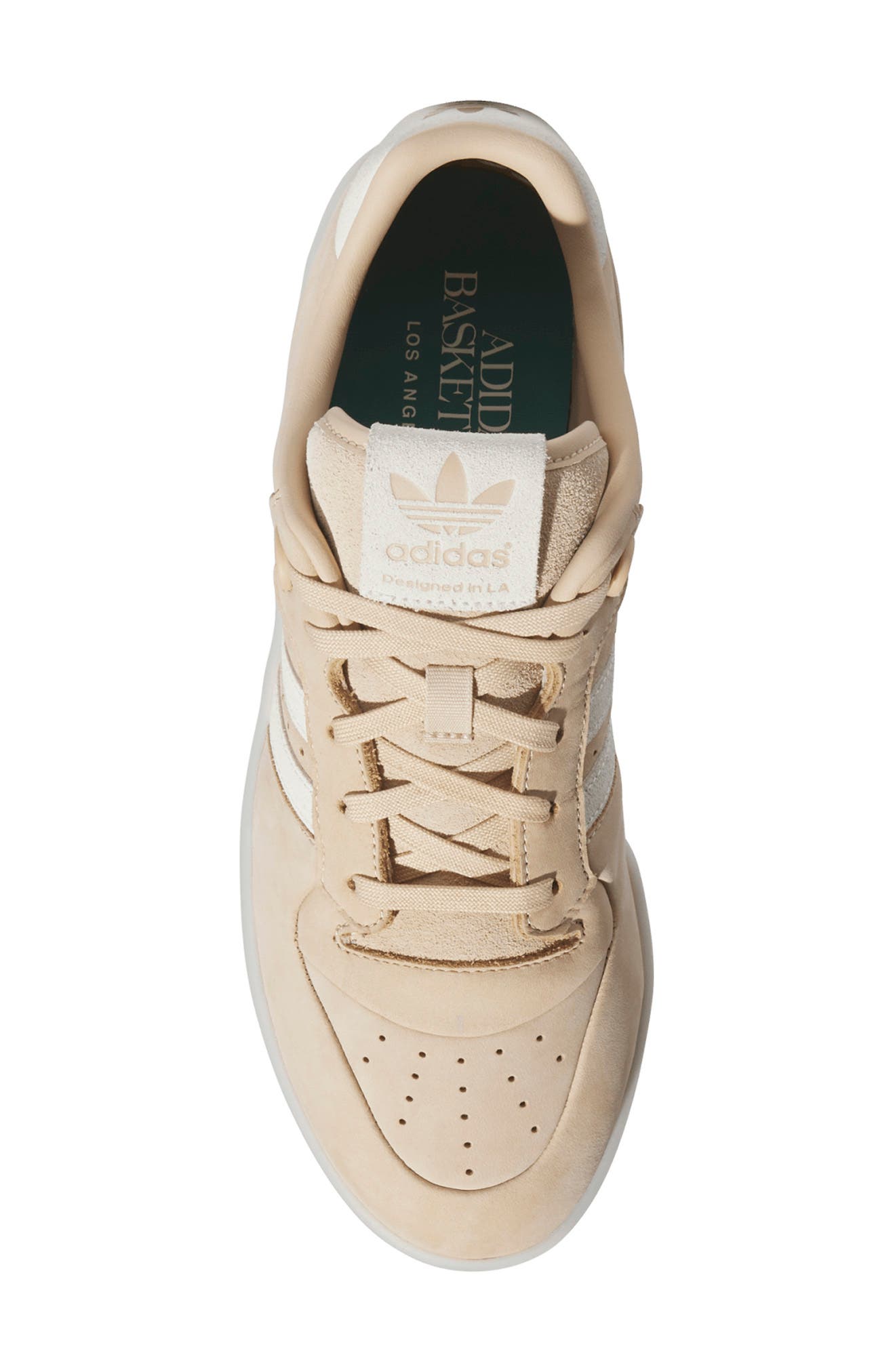 adidas Rivalry Lux Low Top Basketball Sneaker, Alternate, color, Magic Beige/ Ivory/ Ivory