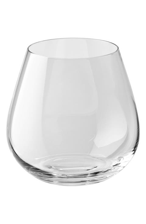 Prédicat Set of 6 Whiskey/Stemless Red Wine Glasses