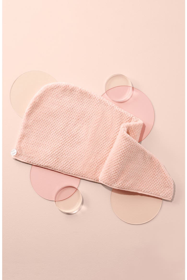 Smooth & Dry Plush Microfiber Hair Wrap, Alternate, color, NO COLOR