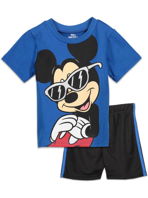 Mickey Mouse & Friends T-Shirt & Mesh Shorts Set (Baby)