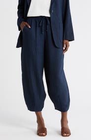 MAX STUDIO Drawstring Lantern Pants