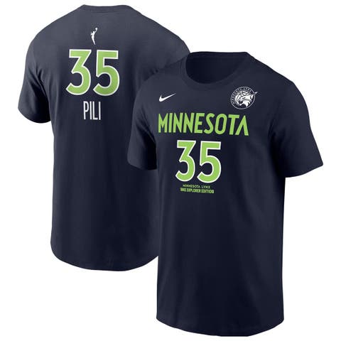 Men's Nike Alissa Pili Navy Minnesota Lynx Explorer Edition Name & Number T-Shirt