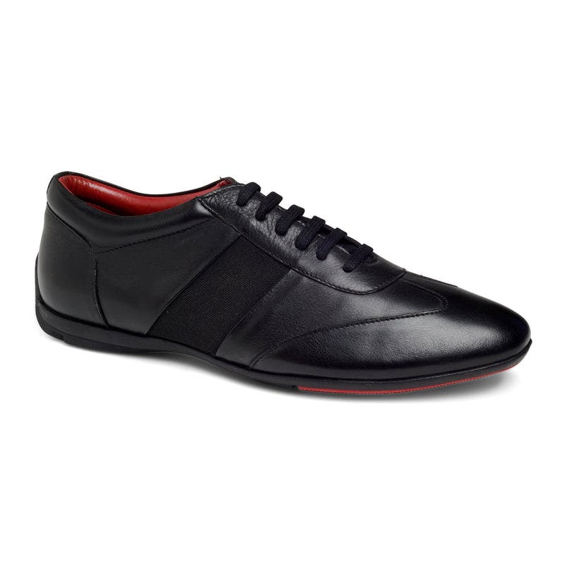 Fleetwood Low-top Sneaker, Alternate, color, Black