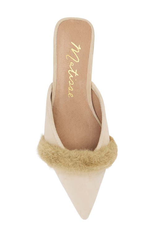 Matisse Kellan Pointed Toe Mule In Brown