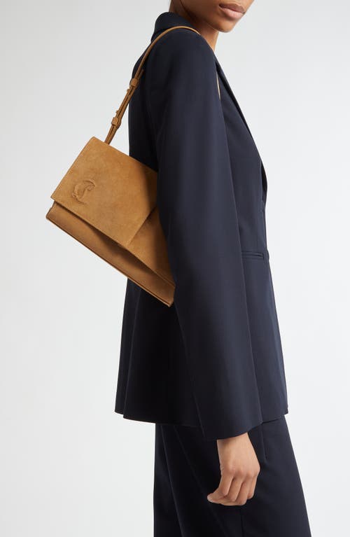 Christian Louboutin Baggy Small Shoulder Bag In Suede