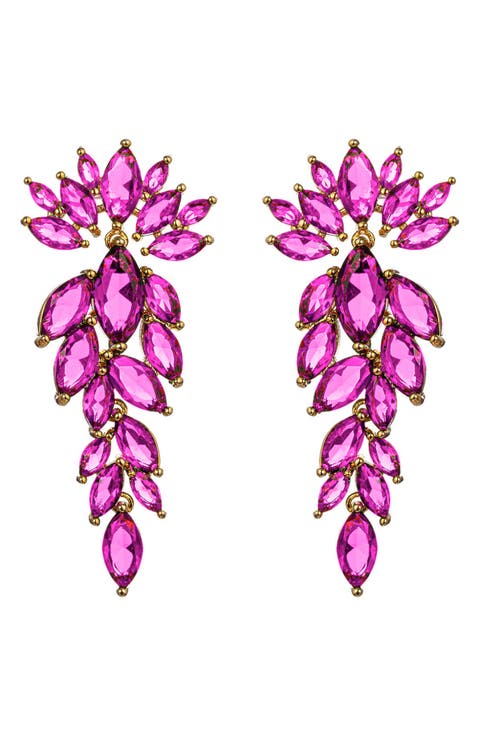 Diana Cubic Zirconia Drop Earrings