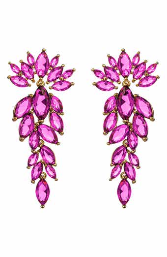 Diana Cubic Zirconia Drop Earrings