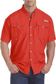 Columbia Big & Tall PFG Bahama II Short-Sleeve Sport Shirt