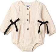 Charlotte & George Woven Ribbon Bubble Romper