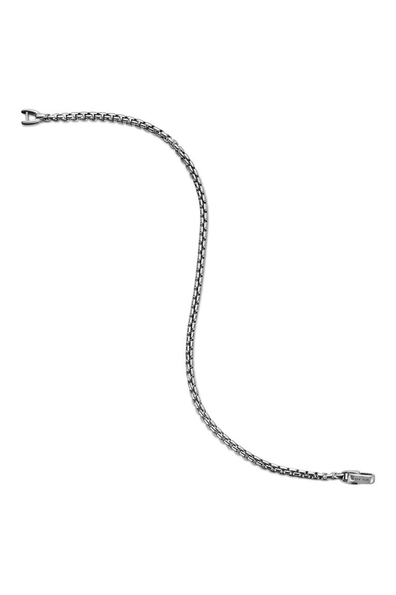 2.7mm Box Chain Bracelet, Alternate, color, STERLING SILVER
