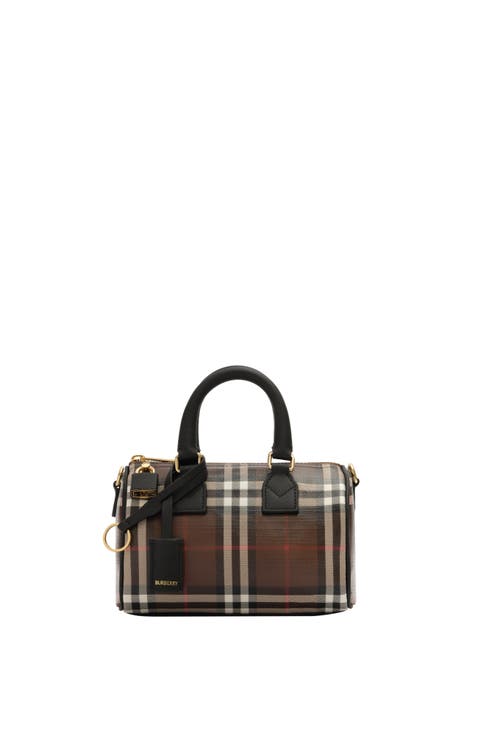 Mini Check Bowling Bag