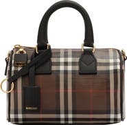 Burberry Mini Check Bowling Bag