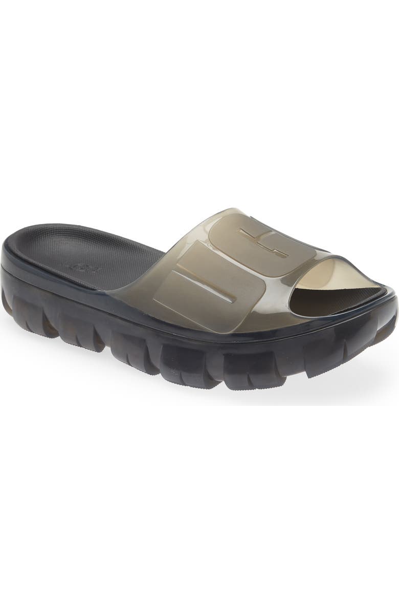 UGG<sup>®</sup> Jella Clear Slide Sandal, Main, color,