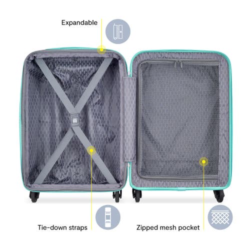 Delsey Paris Christine 3-piece Hardside Expandable Suitcase Set In Pattern