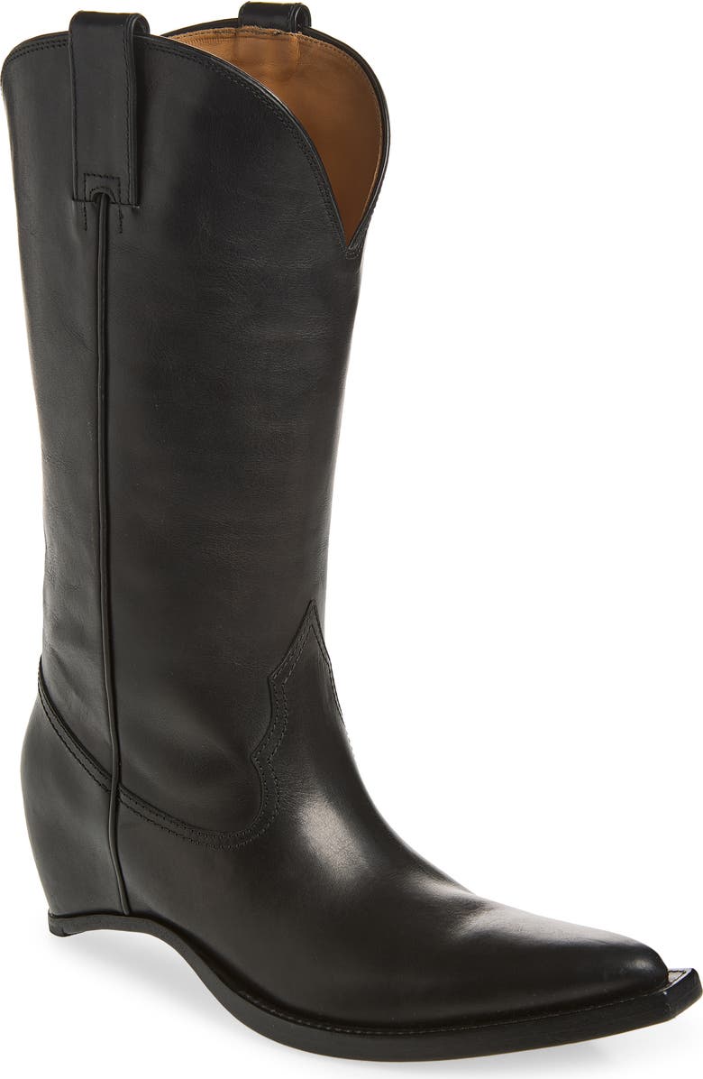 Maison Margiela Western Boot, Main, color, Black