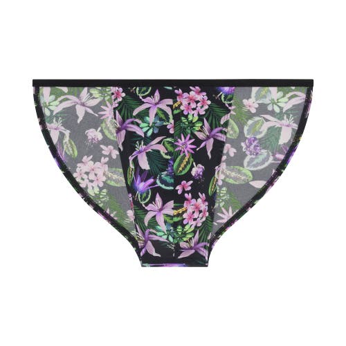 Hom Usa Funky Styles Tanga Briefs In Black
