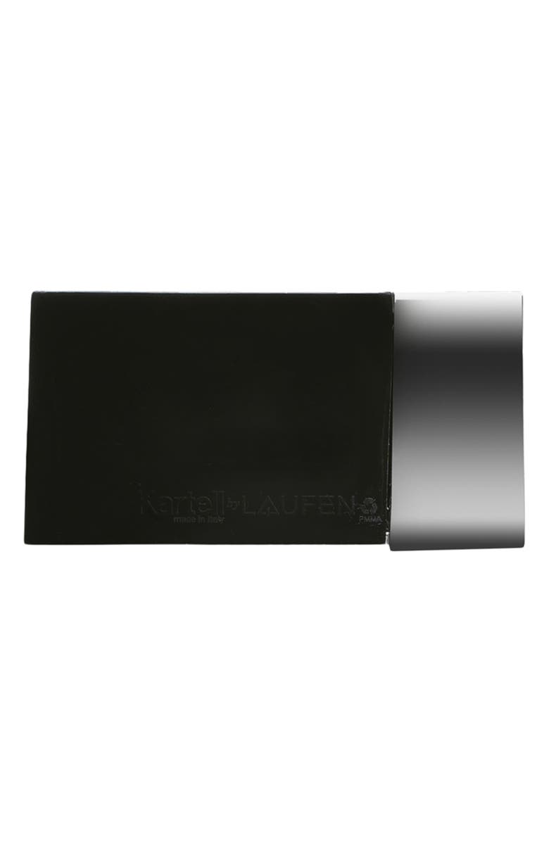 Kartell Short Acrylic Towel Rack, Alternate, color, Glossy Black