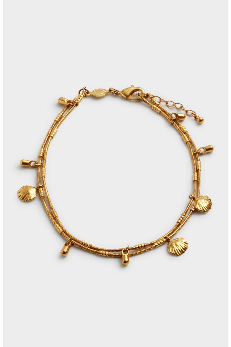 Cochellia Anklet, Main, color, Gold