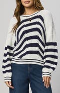 Splendid Vienna Chevron Cotton Sweater
