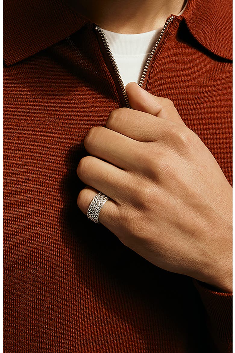 Icon Ring, Alternate, color, SILVER
