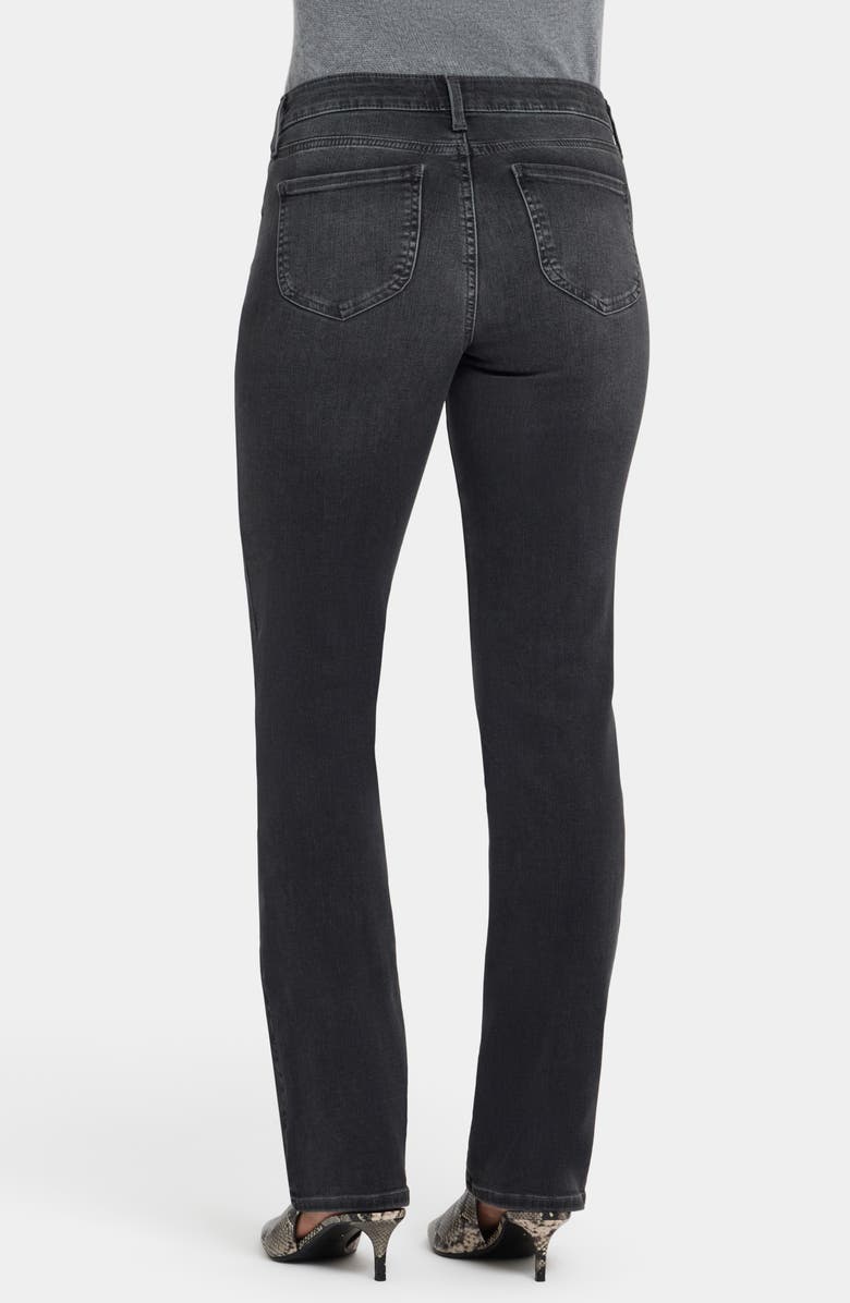 NYDJ Marilyn Flap Pocket Straight Leg Jeans, Alternate, color, Gloomy Marais