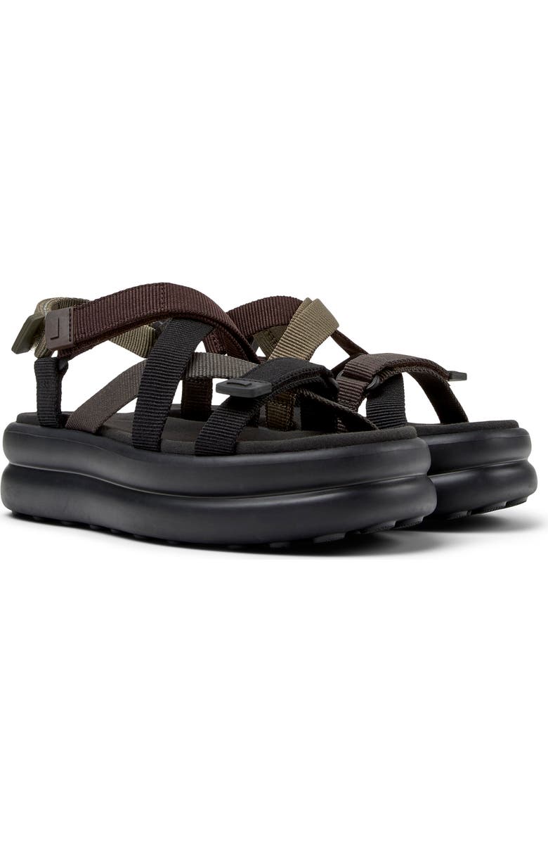 Camper Pelotas Flota Up Platform Sandal, Main, color,